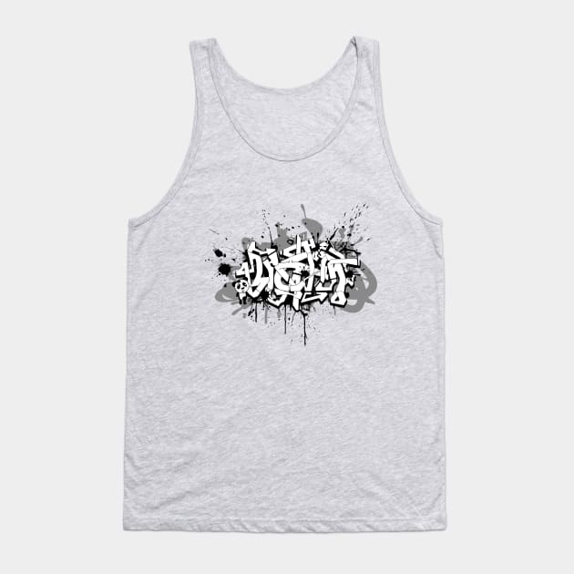 Graffiti Tank Top by OogaBooga